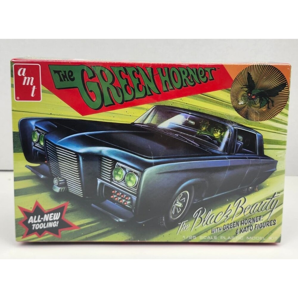 AMT The Green Hornet Model Car Kit Black Beauty 1/25 Scale Brand New Sealed